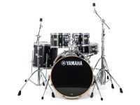 Yamaha Stage Custom Birch Raven Black com Hardware 20'' Yamaha Stage Custom Birch Raven Black com Hardware 20''